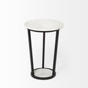Mercana Bombola 15" x 15" x 21" Metal Side Table