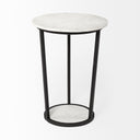 Mercana Bombola 18" x 18.1" x 25.2" Metal Side Table