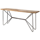 Mercana Papillion 66" x 17" x 29" Solid Wood Console Table
