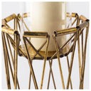 Mercana Othello 6.5" x 6.5" x 10" Metal Candle Holder