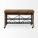 Mercana Stuart 28" x 63" x 34.8" Kitchen Island
