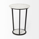 Mercana Bombola 18" x 18.1" x 25.2" Metal Side Table