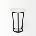 Mercana Bombola 15" x 15" x 21" Metal Side Table