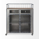 Mercana Udo 16.5" x 35.4" x 40.7" Bar Cart