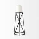 Mercana Sixx 6.1" x 5.3" x 11" Metal Candle Holder