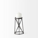 Mercana Sixx 5.3" x 4.7" x 8.1" Metal Candle Holder