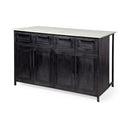 Mercana Fieri 58" x 32" x 36.5" Kitchen Island
