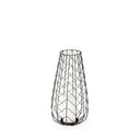 Mercana Petiole 8.3" x 8.3" x 16.1" Metal Candle Holder