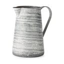 Mercana Serena 10" x 7.1" x 10.6" Metal Jug Vase