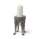 Mercana Pan 5" x 5" x 9" Ceramic Candle Holder
