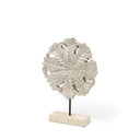 Mercana Kamara 12.6" x 3.5" x 17.3" Solid Wood Decorative Object