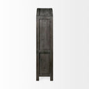Mercana Barrett 48.5" x 17.3" x 73" Solid Wood Display Cabinet