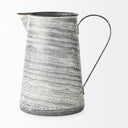 Mercana Serena 10" x 7.1" x 10.6" Metal Jug Vase