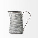 Mercana Serena 8" x 5.1" x 7.8" Metal Jug Vase