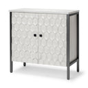 Mercana Savannah 31.5" x 15.7" x 31.5" Iron Accent Cabinet