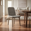 Mercana David 119" x 30" x 35.3" Fabric Dining Chair