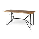 Mercana Papillion 60" x 26" x 30" Solid Wood Desk