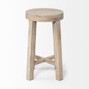 Mercana Brahma 18" x 18" x 26" Solid Wood Stool