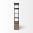 Mercana Braxton 41.5" x 18.5" x 90" Solid Wood Wall Shelf