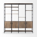 Mercana Darius 82" x 16.5" x 90" Wall Shelf