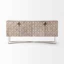 Mercana Excelsior 72.5" x 18.3" x 32.5" Solid Wood Sideboard