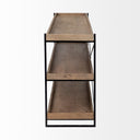 Mercana Trey 80" x 16" x 30" Solid Wood Console Table