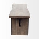 Mercana Ledger 70" x 17" x 18" Solid Wood Bench