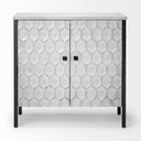 Mercana Savannah 31.5" x 15.7" x 31.5" Iron Accent Cabinet