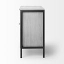Mercana Savannah 31.5" x 15.7" x 31.5" Iron Accent Cabinet