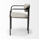 Mercana Parker 21.5" x 21.1" x 28.7" Metal Dining Chair