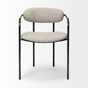Mercana Parker 21.5" x 21.1" x 28.7" Metal Dining Chair