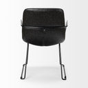 Mercana Sawyer 23.2" x 25.6" x 33.1" Metal Dining Chair