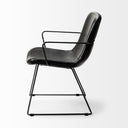 Mercana Sawyer 23.2" x 25.6" x 33.1" Metal Dining Chair