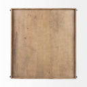 Mercana Trey 48" x 46" x 17" Solid Wood Coffee Table