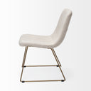 Mercana Sawyer 19" x 24.3" x 33" Metal Dining Chair
