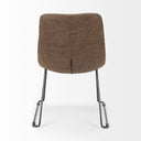 Mercana Sawyer 22.4" x 24.8" x 34.6" Metal Dining Chair
