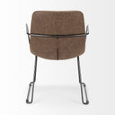 Mercana Sawyer 23" x 25.3" x 32.8" Metal Dining Chair