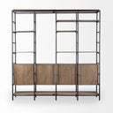 Mercana Darius 82" x 16.5" x 90" Wall Shelf