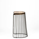 Mercana Seagram 20" x 18.5" x 30.5" Metal Stool