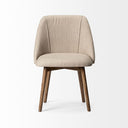 Mercana Ronald 22.5" x 21.5" x 32.3" Solid Wood Dining Chair