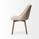 Mercana Ronald 22.5" x 21.5" x 32.3" Solid Wood Dining Chair