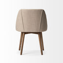 Mercana Ronald 22.5" x 21.5" x 32.3" Solid Wood Dining Chair