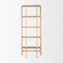 Mercana Taylin 33" x 14" x 83" Solid Wood Wall Shelf