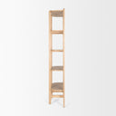 Mercana Taylin 33" x 14" x 83" Solid Wood Wall Shelf