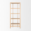 Mercana Taylin 33" x 14" x 83" Solid Wood Wall Shelf