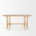 Mercana Taylin 59.8" x 25.6" x 30" Solid Wood Desk