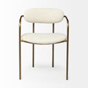 Mercana Parker 21.5" x 21.1" x 28.7" Metal Dining Chair