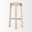 Mercana Brahma 18" x 18" x 30" Solid Wood Stool