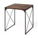Mercana Trestman 24" x 24" x 22.5" Metal Side Table