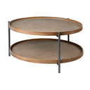 Mercana Kade 33.1" x 33.1" x 17.3" Metal Coffee Table